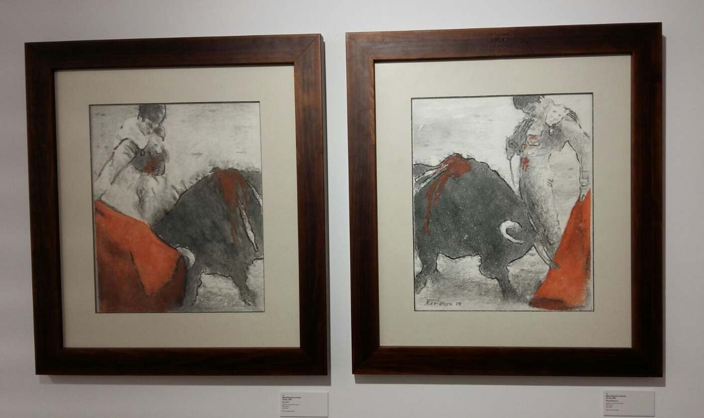 Dos obras de Miguel Ángel Perea Cabello en la exposición benéfica 
