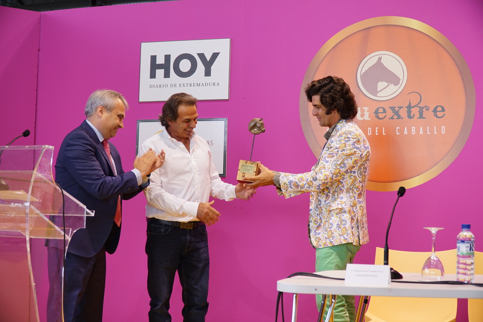 Entrega del II Premio Ecuextre Badajoz